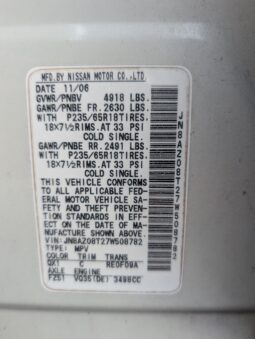 
										Nissan Murano 2007 full									