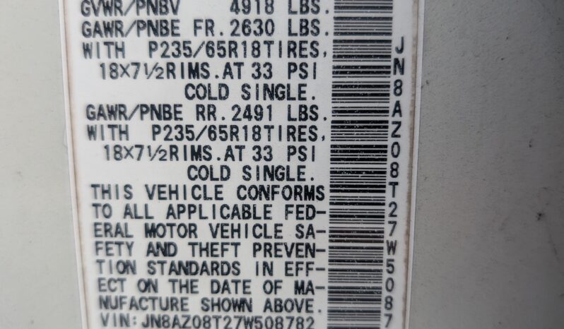 
								Nissan Murano 2007 full									