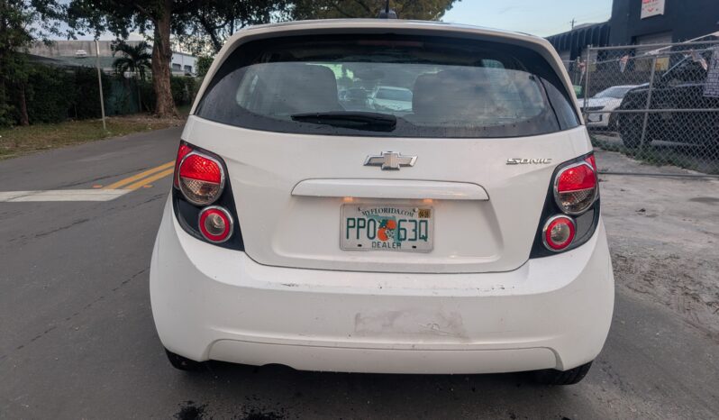 
								2016 CHEVROLET SONIC full									